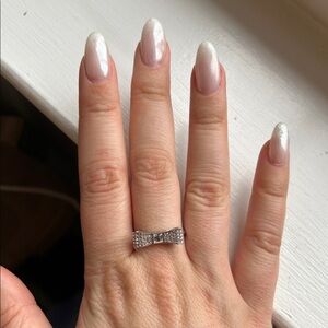 Kate Spade Silver Bow Ring